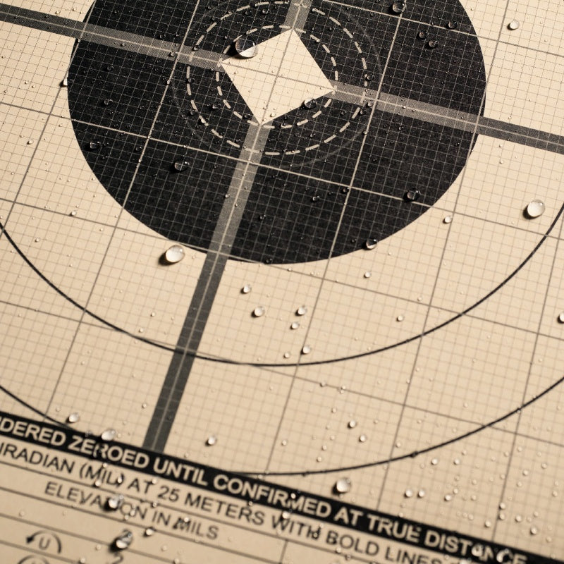 25 Meter, Multipurpose Target “TRUE-MIL” Grid