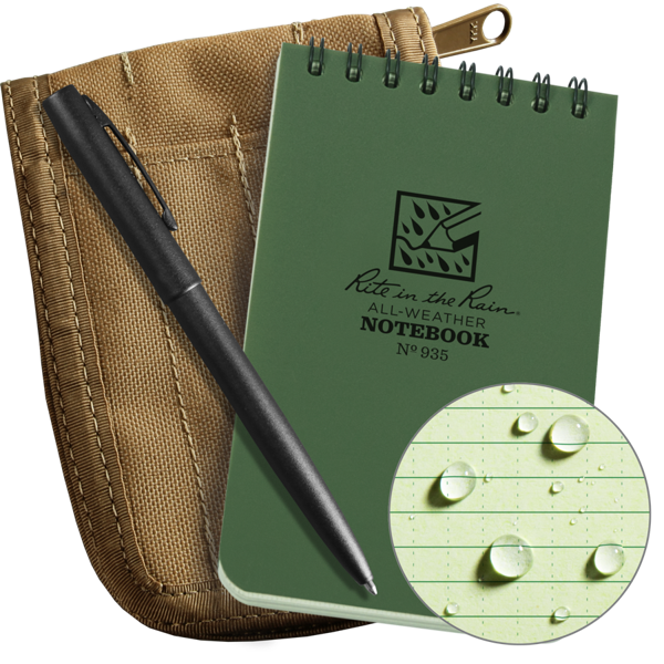 RiteRain 3x5 GR Notebook Kit