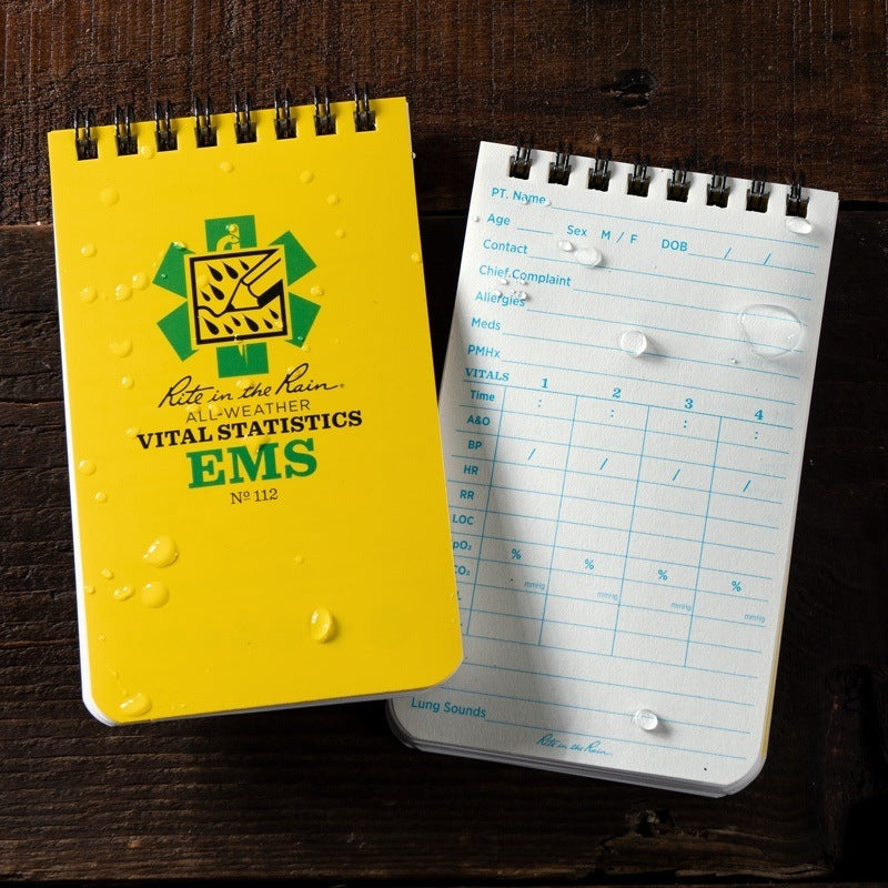 EMS Vital Stats Notebook