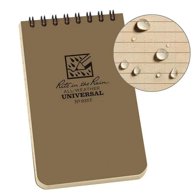 RiteRain 3x5 Tan Notebook